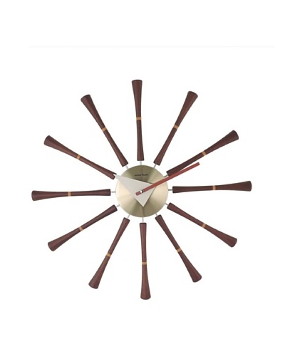 George Nelson Spindle Wall Clock