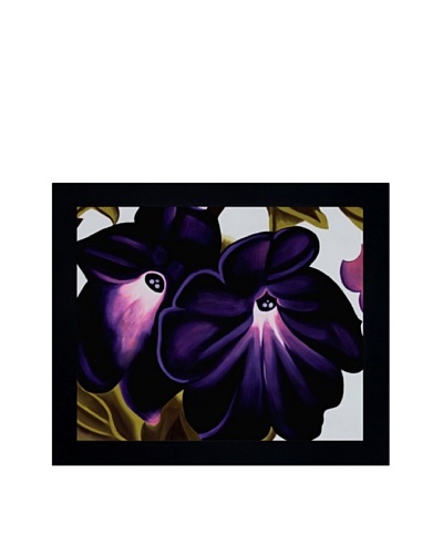 Black and Purple Petunias, Georgia O'Keeffe