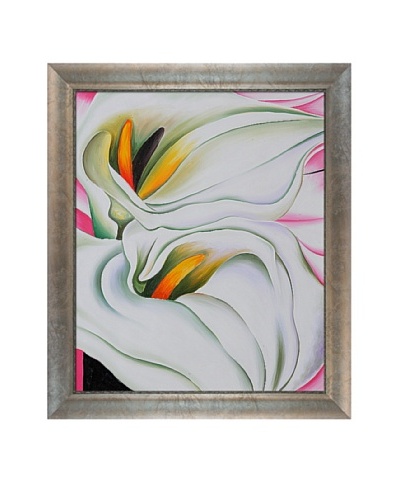 Two Calla Lilies on Pink, Georgia O'Keeffe