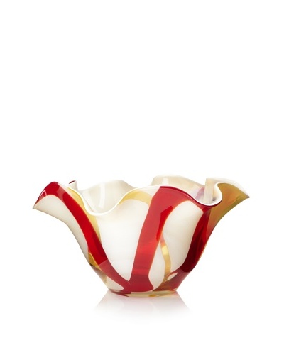 Salsa Beige, Red & Amber 14″ Bowl