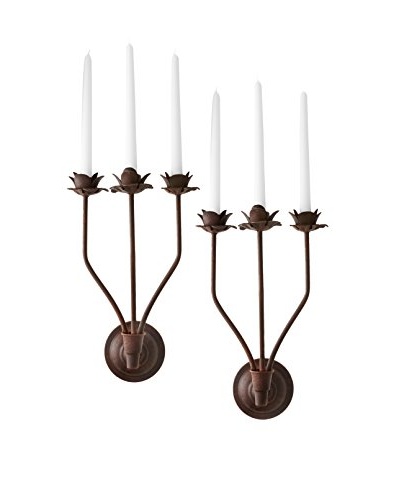 Go Home Pair of Romantic Candle Sconces