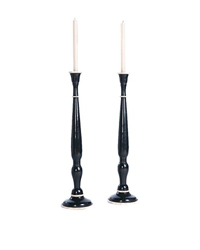 Go Home Set of 2 Sloan Candlesticks