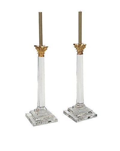 Go Home Set of 2 William & Kate Candlesticks