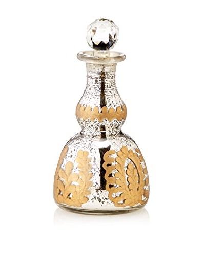 Go Home Arabella Antique Gold Mercury Decanter