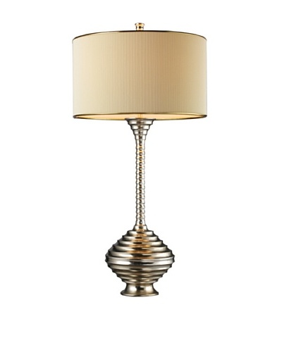 Dimond Lighting Collingdale Table Lamp, Clement Silver