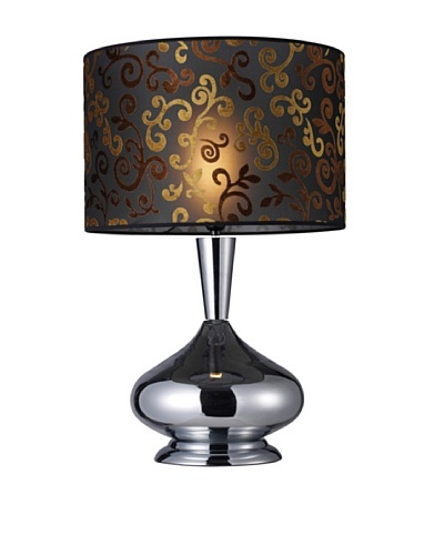 Dimond Lighting Avonmore Table Lamp, Chrome