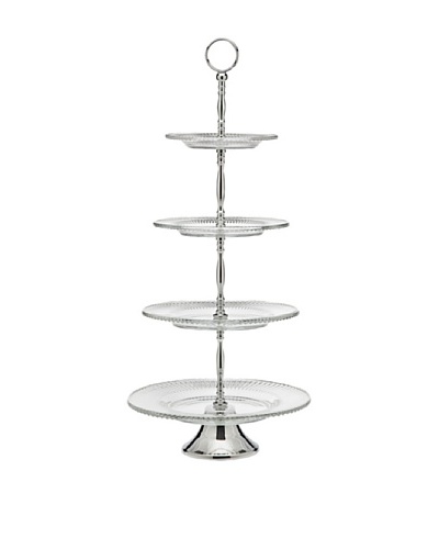 Godinger 4-Tier Fire & Ice Server, Clear