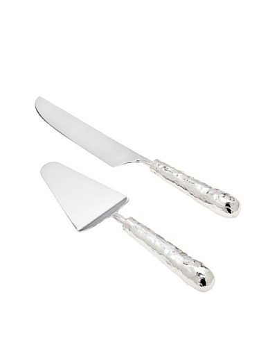 Godinger Lava Cake Knife & Server, Silver