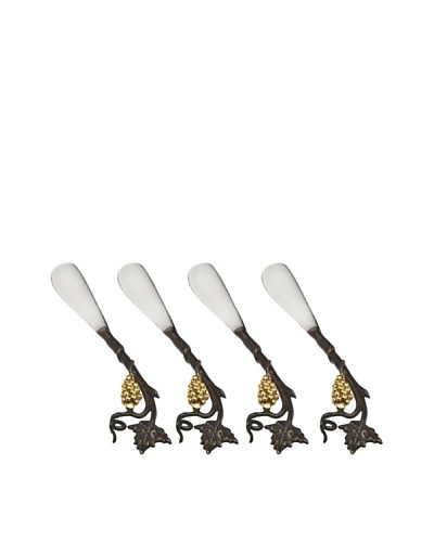 Godinger Set of 4 La Vigna Spreaders