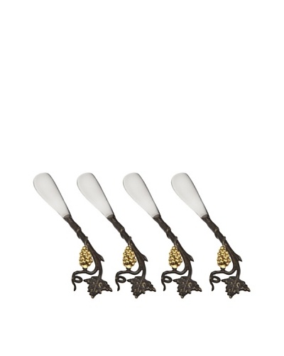 Godinger Set of 4 La Vigna Spreaders