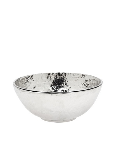 Godinger Lava Nut Bowl, Silver