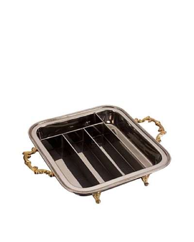 Godinger Beaded Edge Flatware Caddy