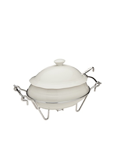 Godinger Oval Soup Tureen with Rack & Ladle