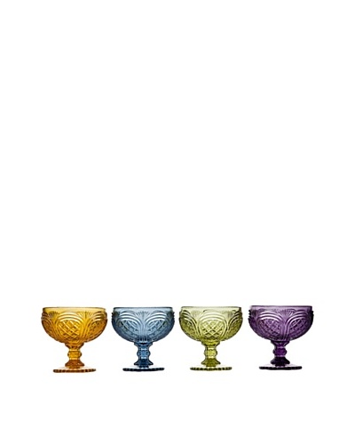 Godinger Set of 4 Assorted Cathedral Dessert Bowls