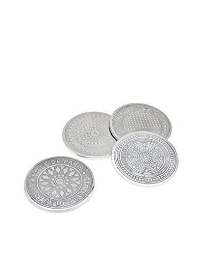 Godinger 4 Coasters Euro Cities Manhole