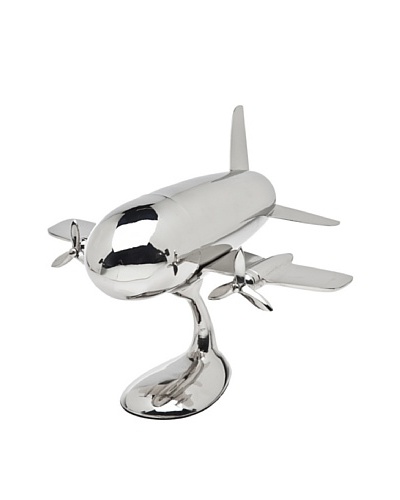 Godinger Airplane Shaker On Stand