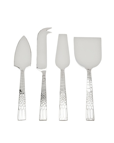 Godinger 4-Piece Croco Cheese Set