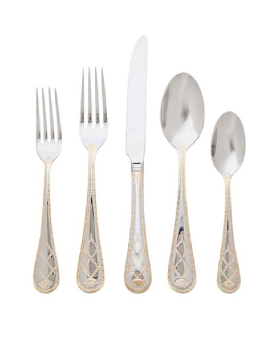 Godinger 20-Piece Queensbury 18/10 Stainless Steel Flatware Set