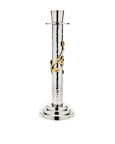 Godinger Tall Leaf Candlestick