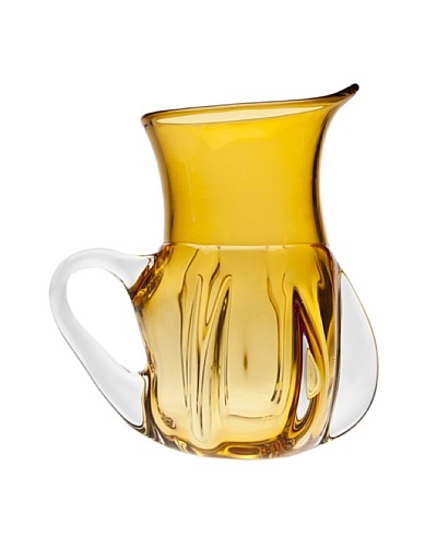 Godinger Mother of Pearl Amber Pitcher