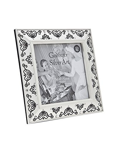 Godinger Swarovski Frame, Satin, 5 x 5