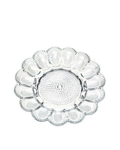 Godinger Deviled Egg Tray, Clear