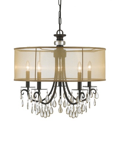 Gold Coast Lighting English Bronze 5-Light Chandelier