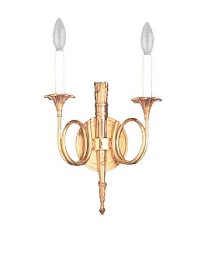 Gold Coast Lighting Cast Brass Wall Sconce