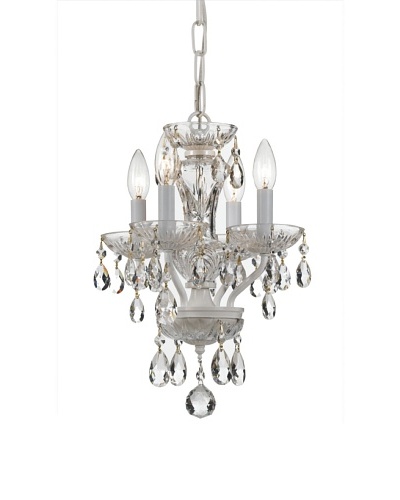 Gold Coast Lighting Chandelier, Wet White