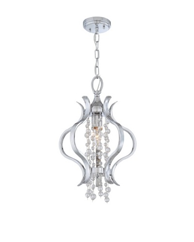 Gold Coast Lighting Polished Chrome Convertible Chandelier