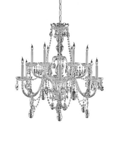 Gold Coast Lighting Hand Cut Crystal Chandelier