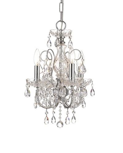 Gold Coast Lighting Elegant Chandelier, Polished Chrome
