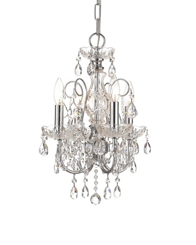 Gold Coast Lighting Elegant Chandelier, Polished Chrome