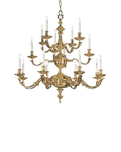 Gold Coast Lighting Traditional Solid Brass Chandelier