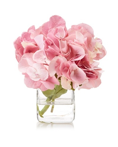 New Growth Designs Hydrangea Flower Cutting in Faux Water