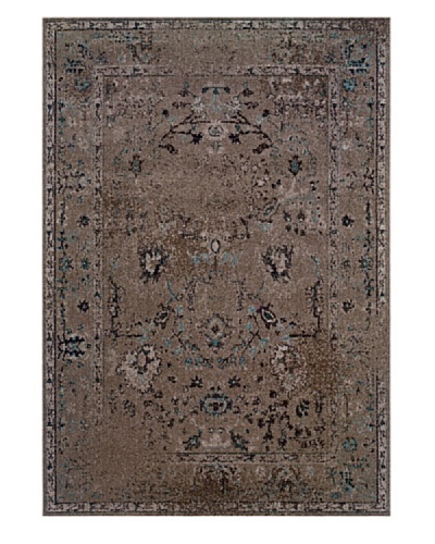 Granville Rugs Vintage Rug [Grey/Black/Brown/Blue]