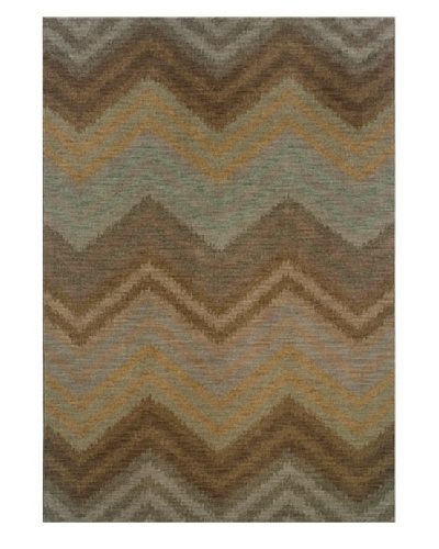 Granville Rugs Barcelona Rug [Brown/Tan/Grey]