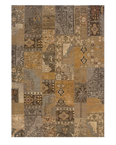 Granville Rugs Marino Rug [Grey/Tan/Brown/Gold]