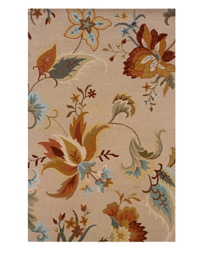 Granville Rugs Floral Garden Rug