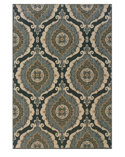 Granville Rugs Emily Rug [Grey/Blue/Beige/Tan]