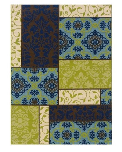 Granville Rugs Coastal Indoor/Outdoor Rug