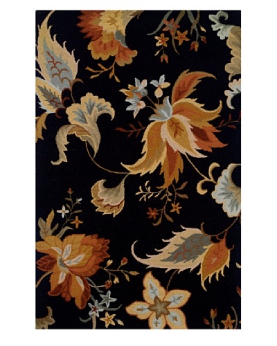 Granville Rugs Floral Garden Rug