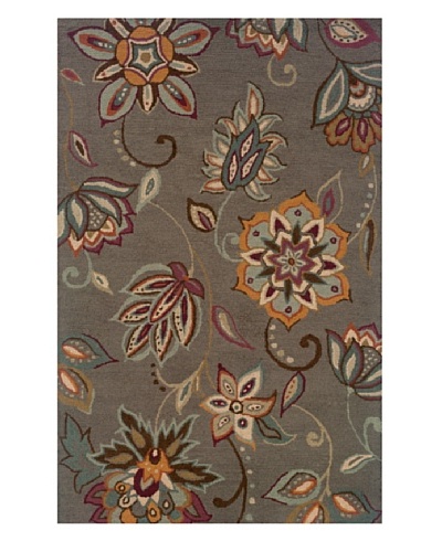 Granville Rugs Floral Garden Rug