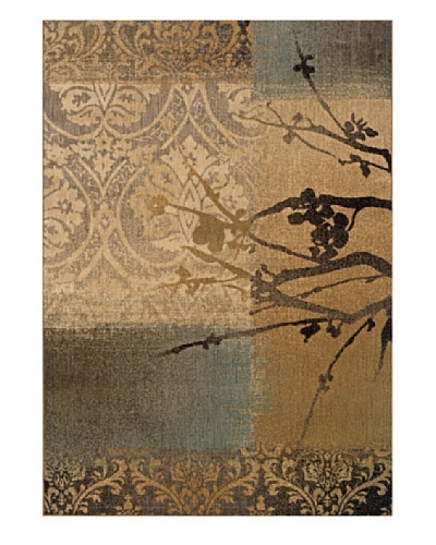 Granville Rugs Venice Rug [Beige/Grey/Green/Brown]