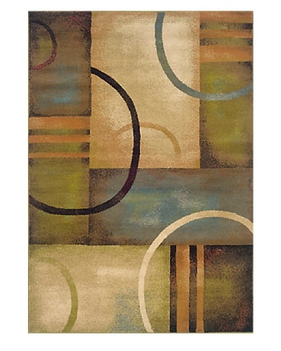 Granville Rugs Aiden Rug [Cream/Brown/Multi]