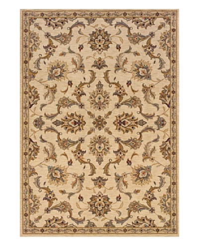 Granville Rugs Marino Rug [Beige/Grey/Brown/Gold/Green]