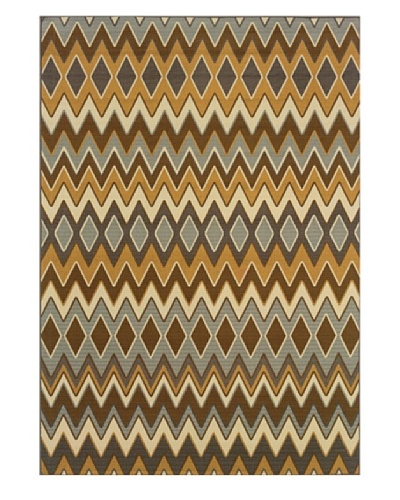 Granville Rugs Fiji Indoor/Outdoor Area Rug [Multi]