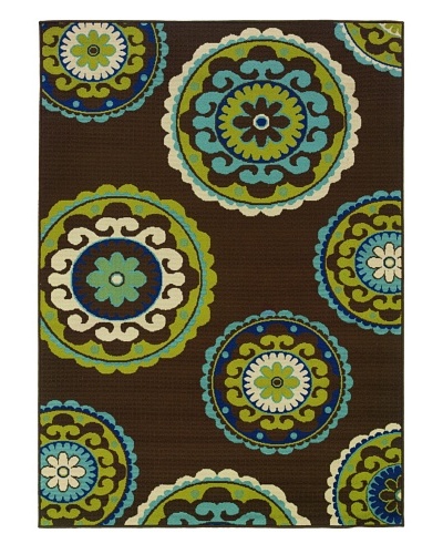 Granville Rugs Coastal Indoor/Outdoor Rug