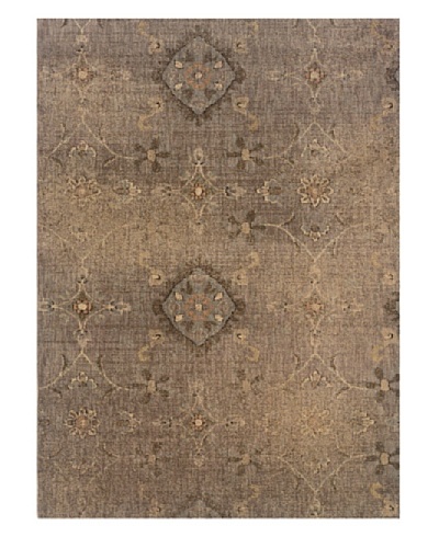 Granville Rugs Barcelona Rug [Tan/Beige/Green/Peach]