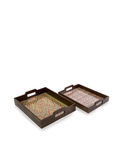 Set of 2 Zyana Trays